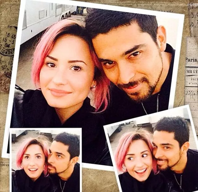 demi lovato y wilmer valderrama