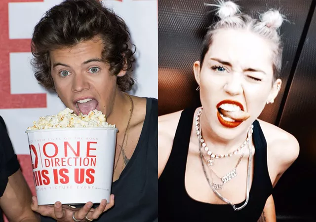 harry styles y miley cyrus