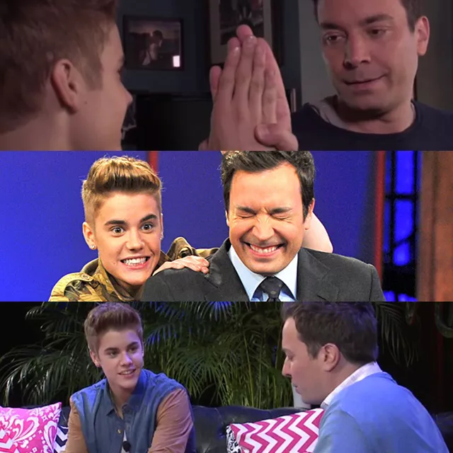 jimmy fallon y justin bieber