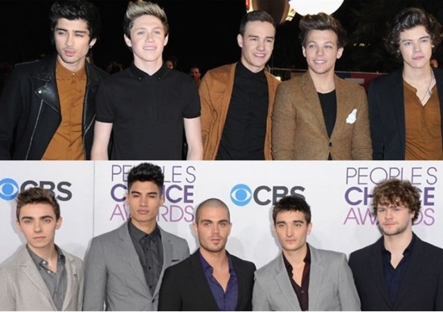 One Direction y The Wanted nominados a “peor banda”