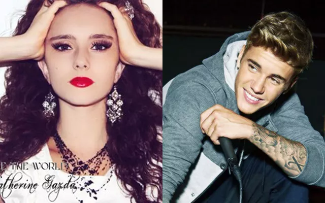 justin bieber y Katherine Gazda