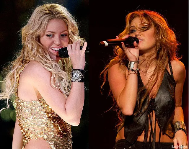 Shakira quiere cantar a dúo con Miley Cyrus