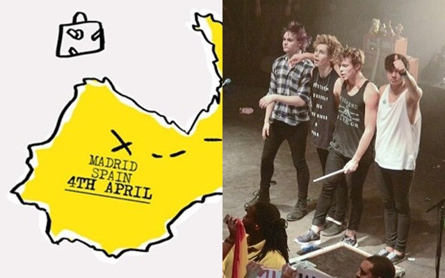 ¡5 Seconds of Summer vienen a España!