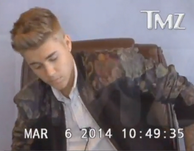 Filtrado el vídeo de las declaraciones de Justin Bieber por agresión