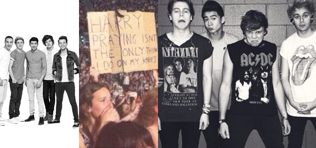 Las mejores pancartas en conciertos de One Direction y 5 Seconds of Summer