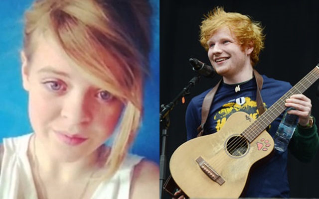 Ed Sheeran canta a una fan minutos antes de morir Ed Sheeran canta a una fan minutos antes de morir