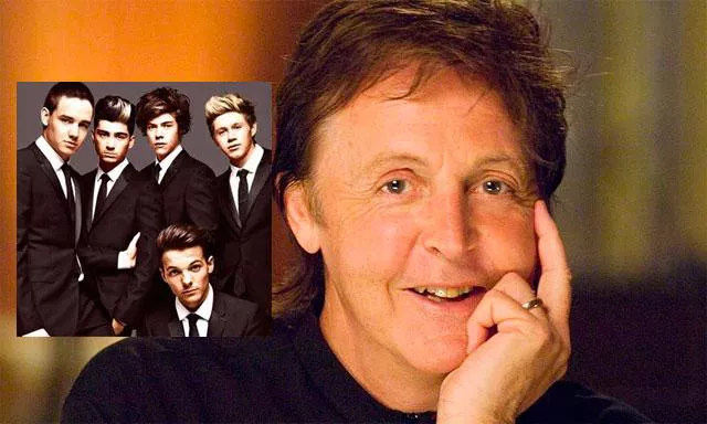 One Direction y Paul McCartney
