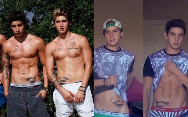 Mejores fotos de Luke y Jai Brooks sin camiseta