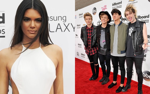 Kendall Jenner confunde a 5 Seconds Of Summer con One Direction Kendall Jenner confunde a 5 Seconds Of Summer con One Direction