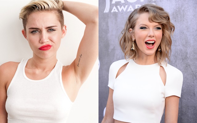 Miley Cyrus insulta a Taylor Swift