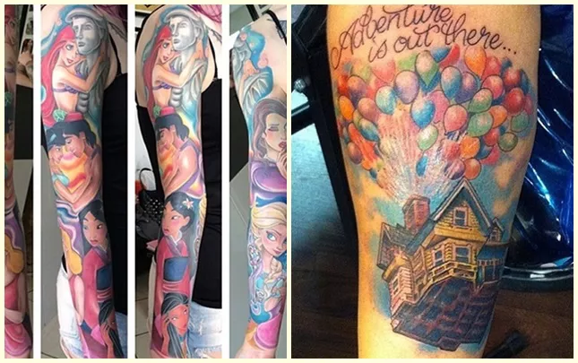 mejores tatuajes disney