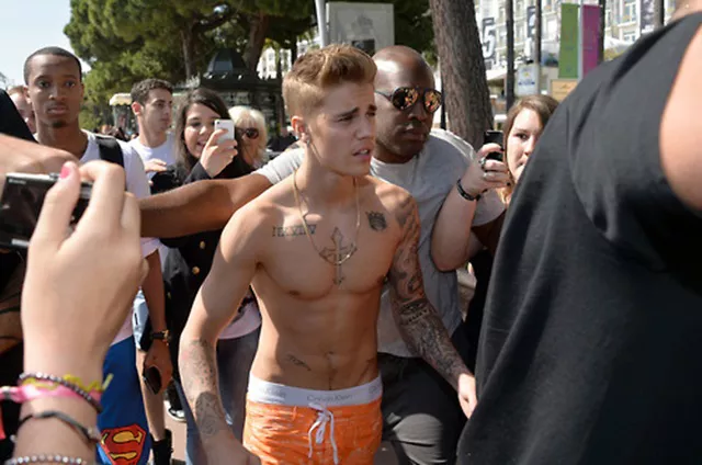 justin bieber cannes