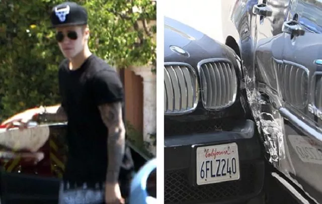 Justin Bieber sufre un accidente