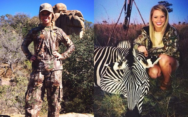 Kendall Jones, la cazadora que posa con los animales muertos, causa revuelo en Facebook