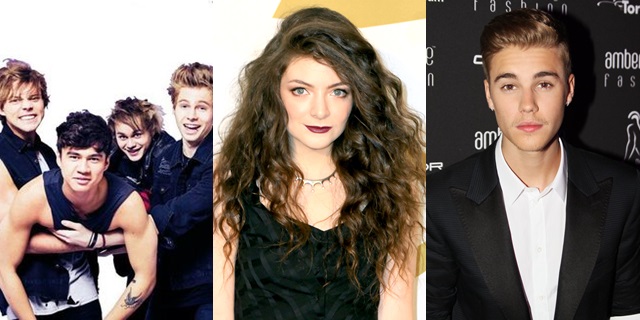 Lorde encabeza la lista de artistas musicales menores de 21 años