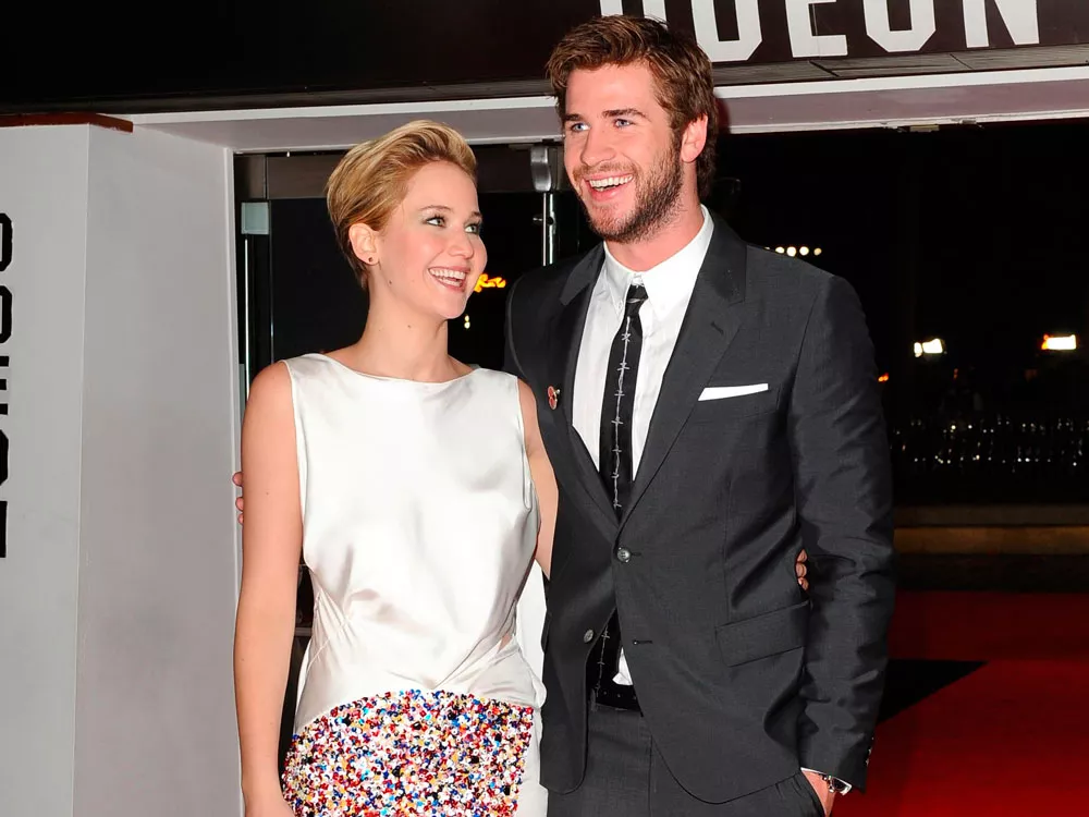 liam hemsworth y jennifer lawrence