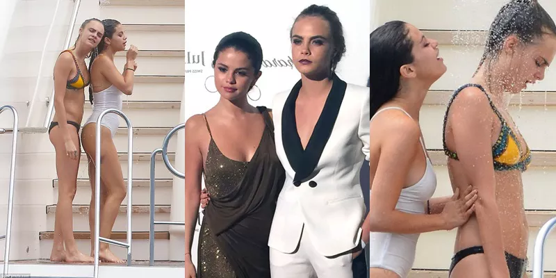 selena gomez y cara delevingne