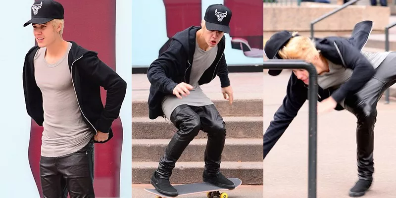 justin bieber skate