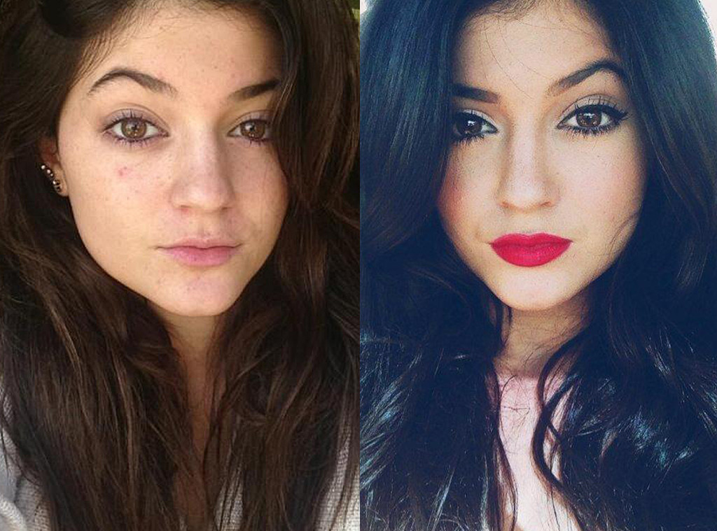 Cómo son las hermanas Kardashian y Jenner sin maquillaje? 