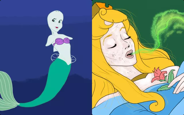 personajes disney reales