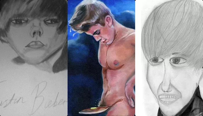 justin bieber dibujos