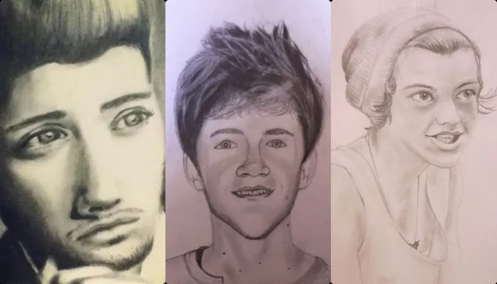 dibujos de one direction