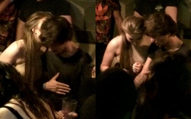 ¡Louis Tomlinson pillado con una chica rubia en un bar!