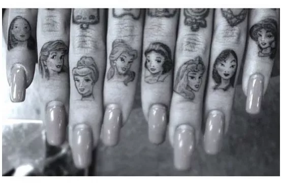tatuajes princesas