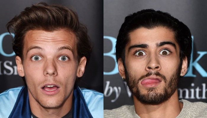 Louis Tomlinson y Zayn Malik se pelean en Twitter Louis Tomlinson y Zayn Malik se pelean en Twitter