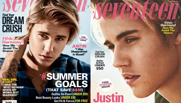 justin bieber seventeen