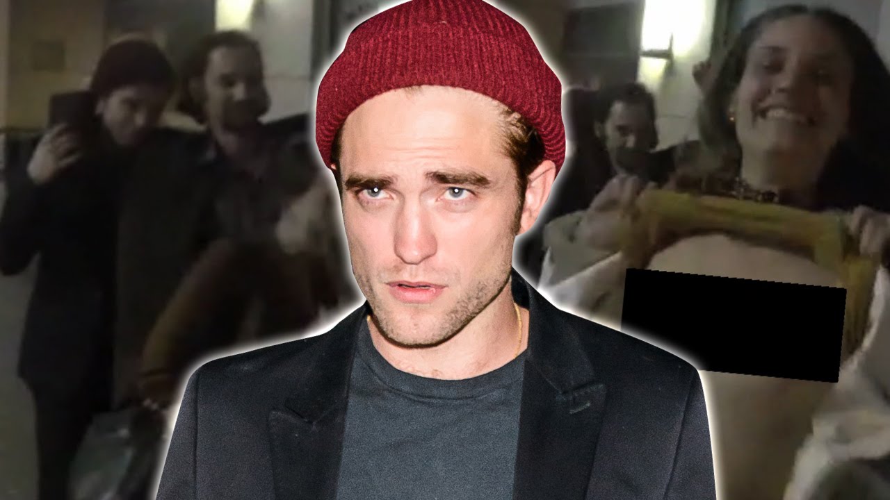 Una amiga de Robert Pattinson enseña los pechos para evitar que lo graben a él Una amiga de Robert Pattinson enseña los pechos para evitar que lo graben a él