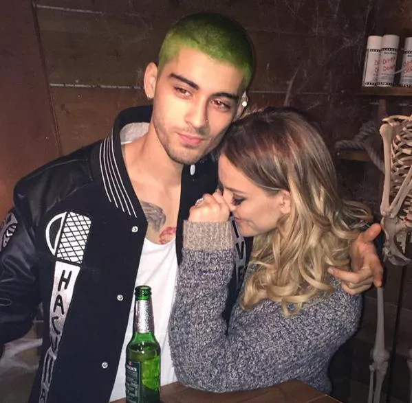 zayn pelo verde