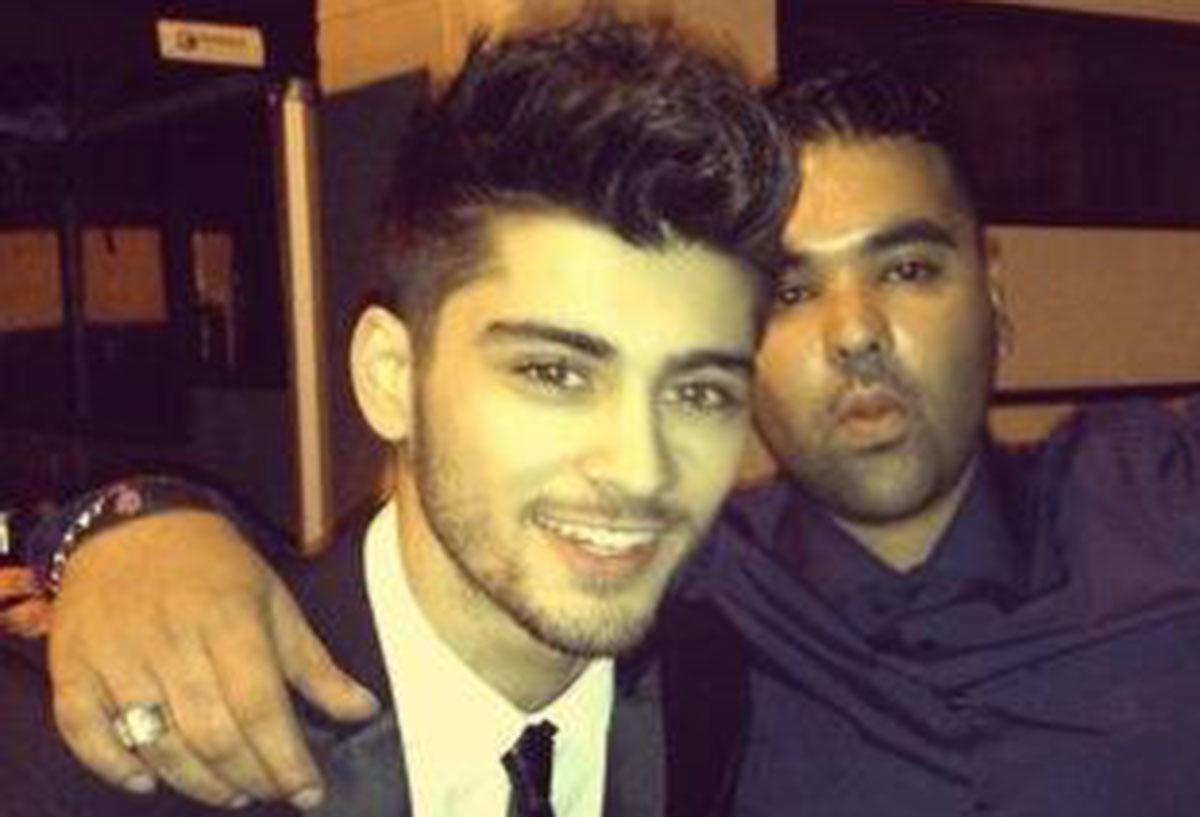 Zayn Malik se pelea con Naughty Boy en Twitter Zayn Malik se pelea con Naughty Boy en Twitter