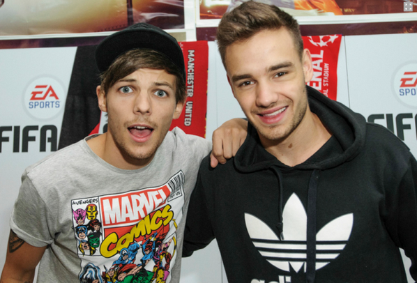 Liam Payne y Louis Tomlinson se besan en pleno concierto Liam Payne y Louis Tomlinson se besan en pleno concierto