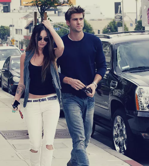  Liam Hemsworth y megan fox