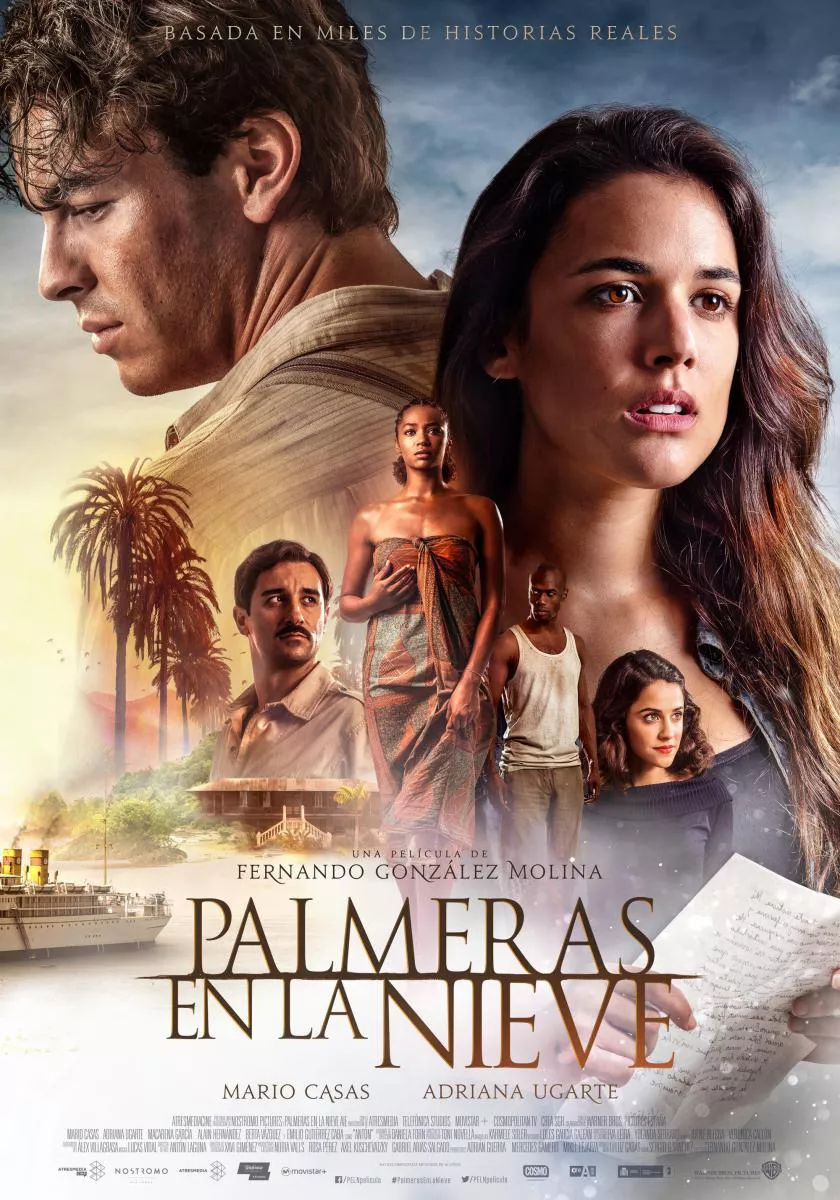 "Palmeras en la nieve" es el segundo mejor estreno español del año