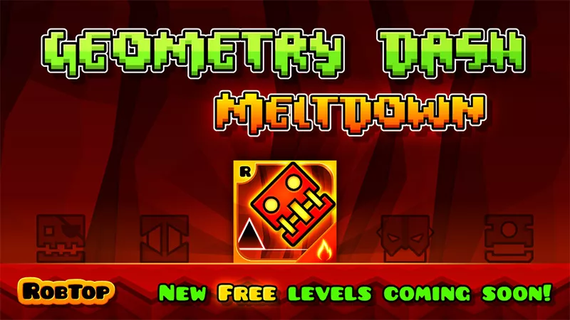 Si no conoces el Geometry Dash Meltdown, ya estás tardando