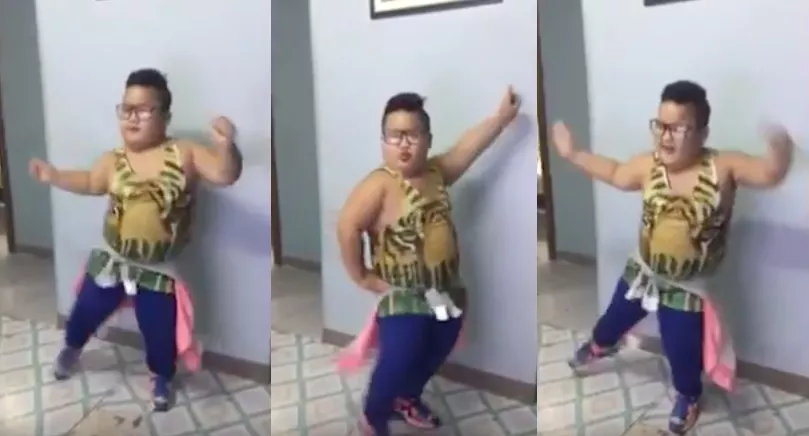 niño bailando sorry