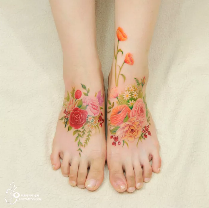 tatuajes acuarelas