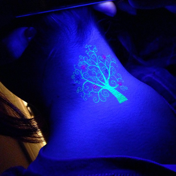 tatuajes ultravioletas