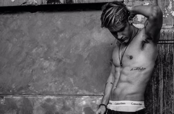 Las fotos más hot de Dani Fernández, de Auryn, sin camiseta