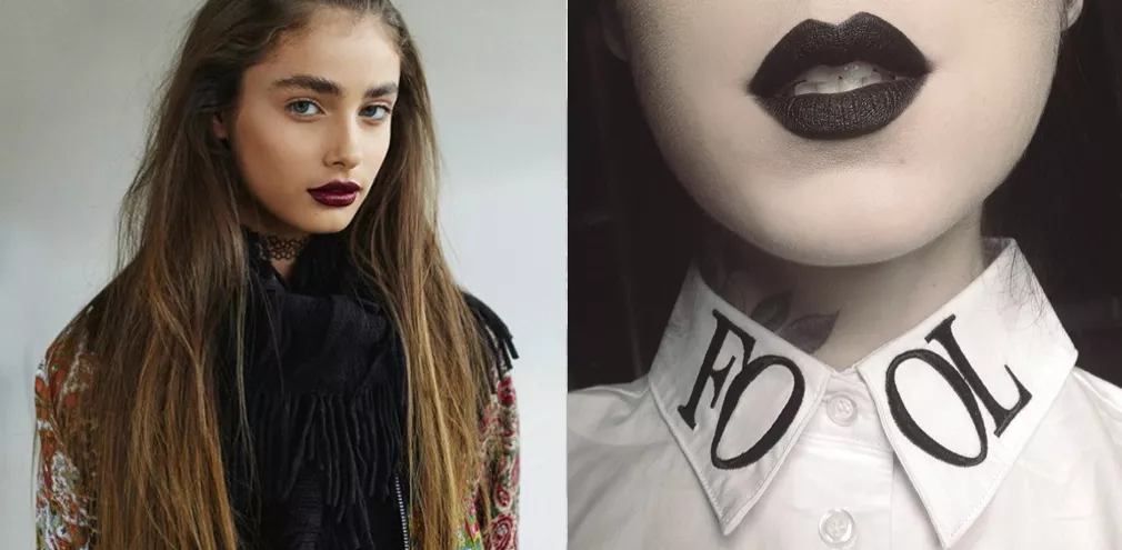 Tendencia labios oscuros