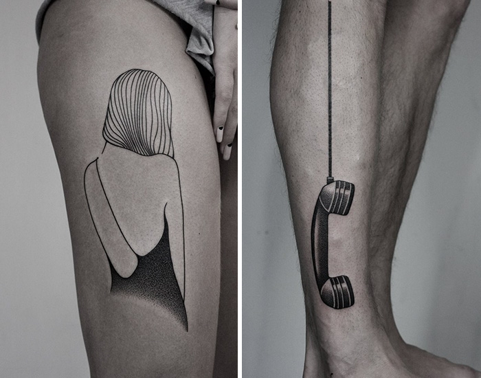 tatuajes surrealistas artista ruso