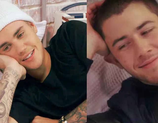 Justin Bieber cama Nick Jonas