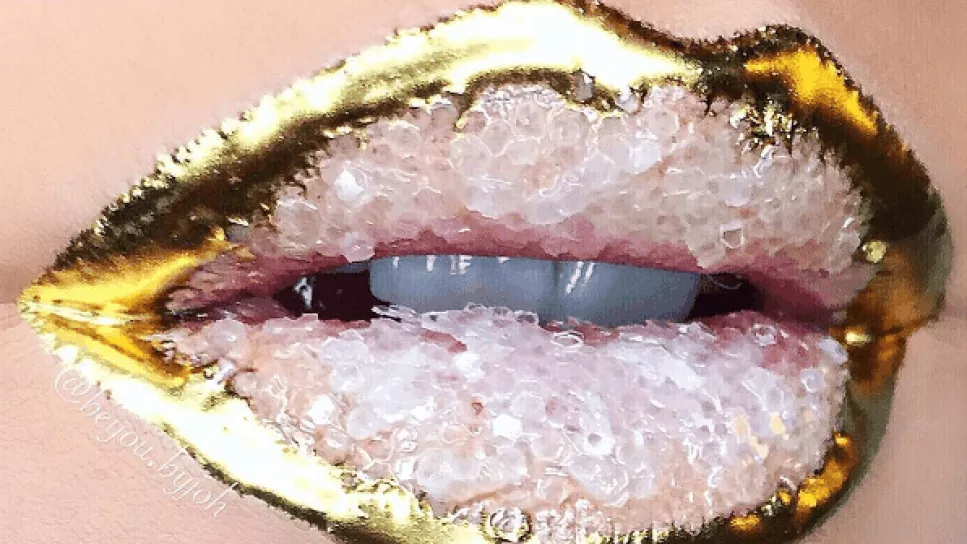 labios crystalized