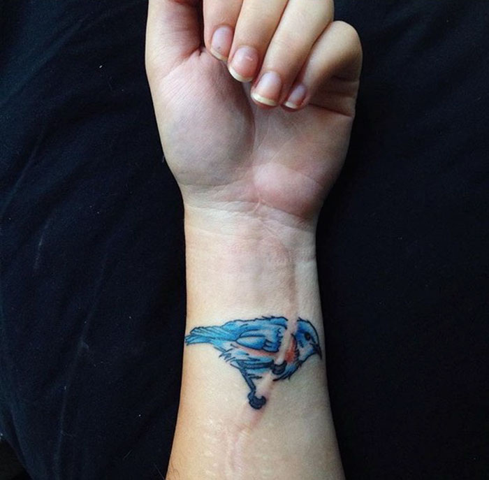 tatuajes para cubrir cicatrices