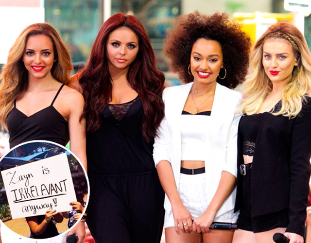 La reacción de Little Mix a los insultos contra Zayn Malik La reacción de Little Mix a los insultos contra Zayn Malik