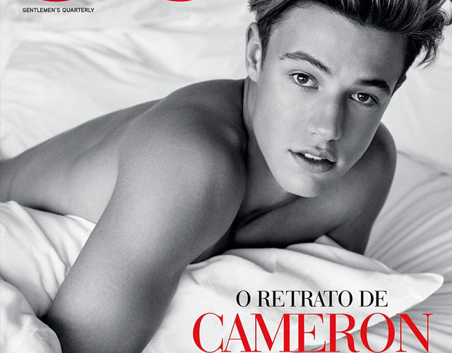 Las fotos de Cameron Dallas sin camiseta en GQ