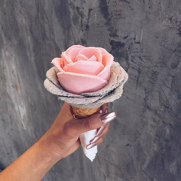 flores de helado 