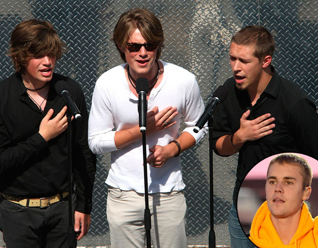 Hanson critican duramente a Justin Bieber Hanson critican duramente a Justin Bieber